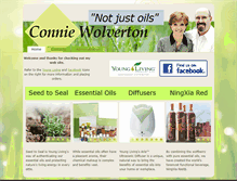 Tablet Screenshot of conniewolverton.com